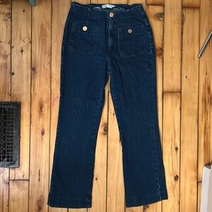Zara Sailor flare jeans